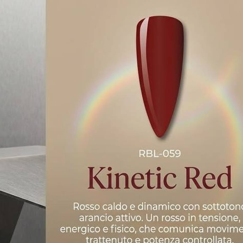 Kinetic Red — smalto gel RBL-059