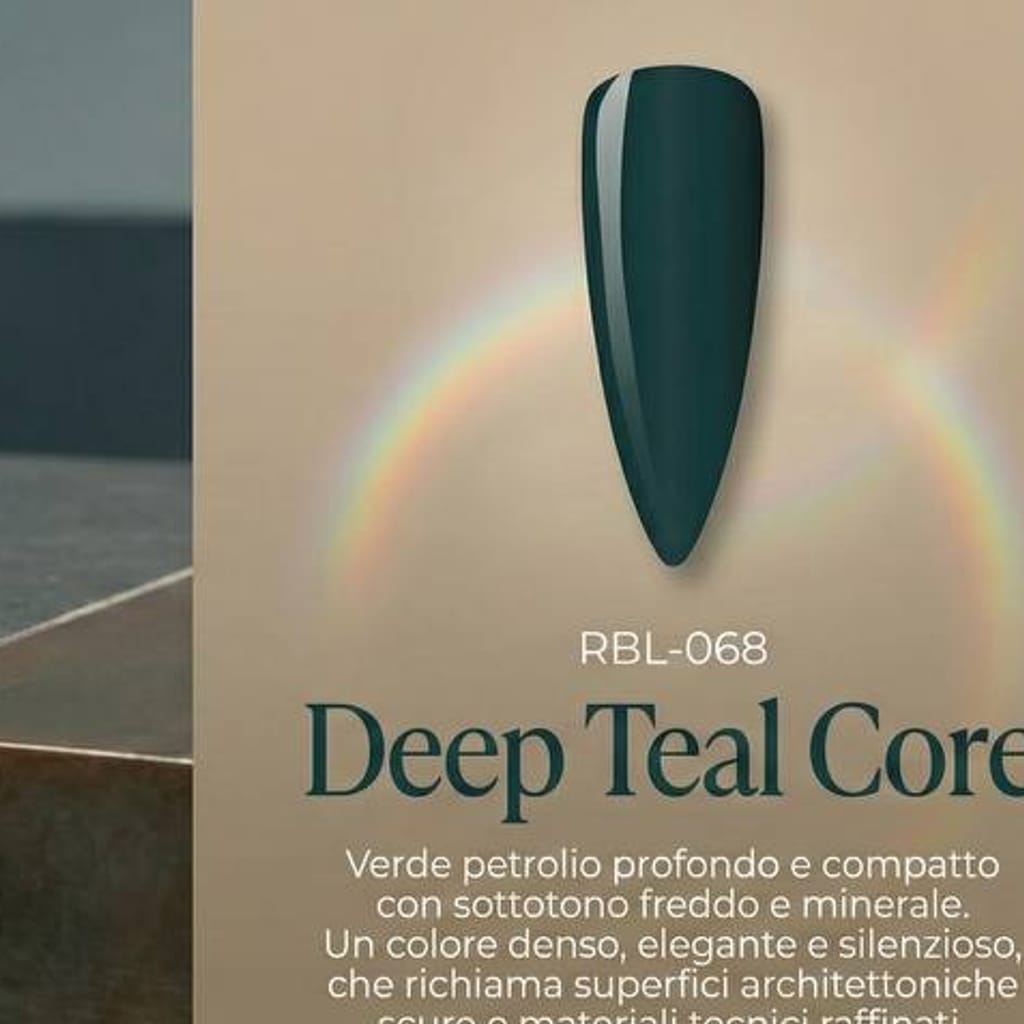 Deep Teal Core — smalto gel RBL-068