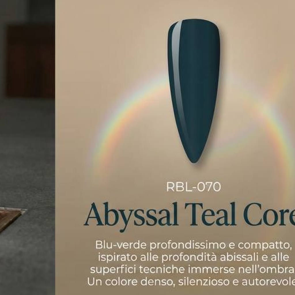 Abyssal Teal Core — smalto gel RBL-070