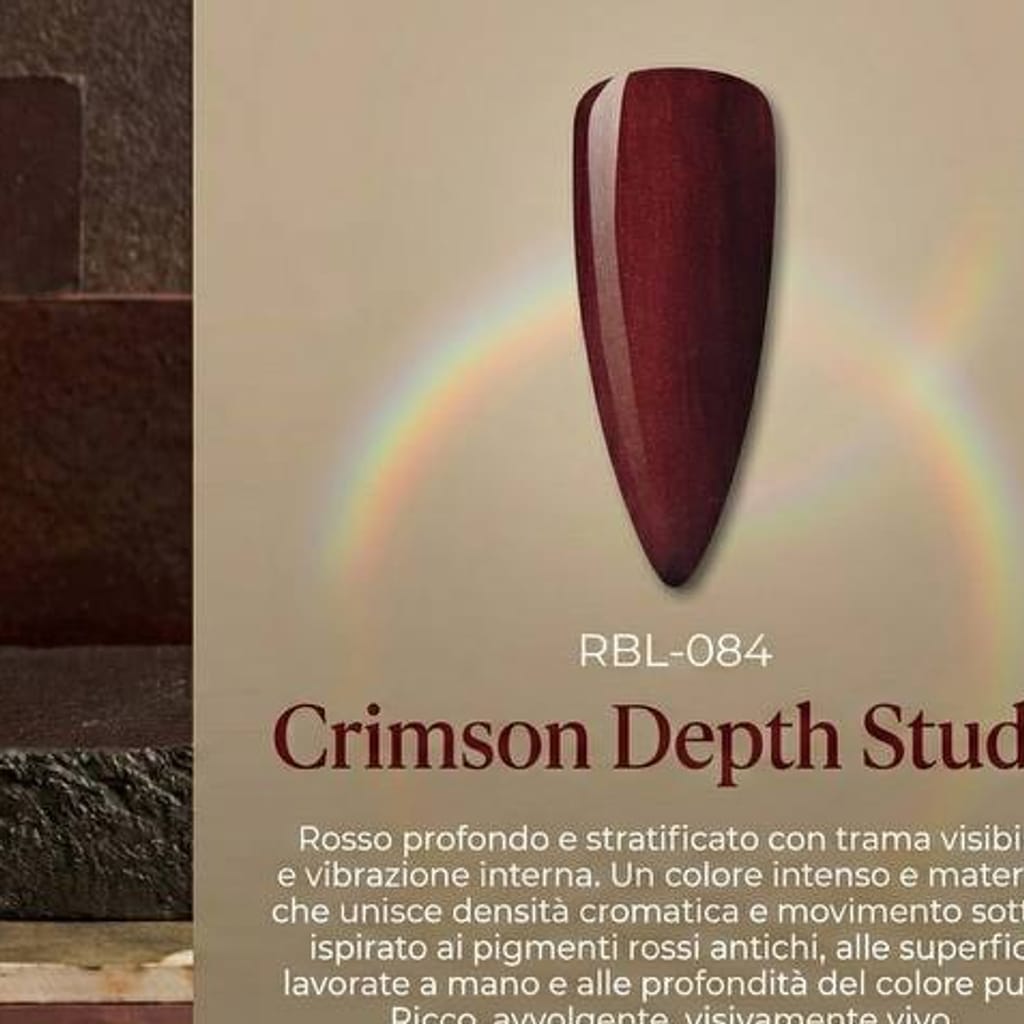 Crimson Depth Study — smalto gel RBL-084