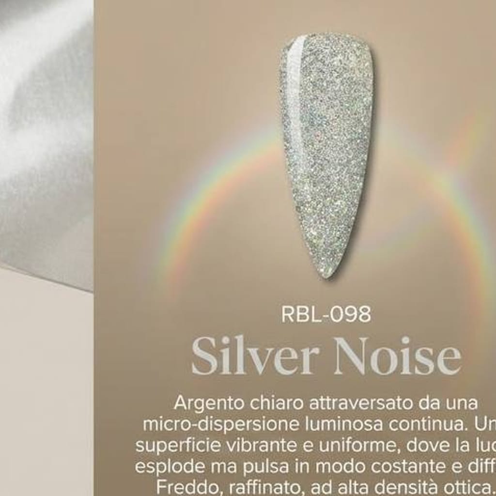 Silver Noise — smalto gel RBL-098