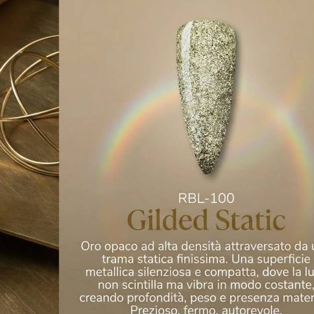 Gilded Static — smalto gel RBL-100