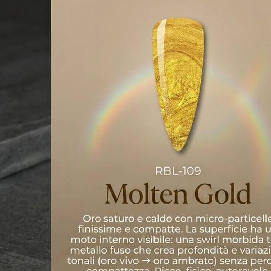 Molten Gold — smalto gel RBL-109