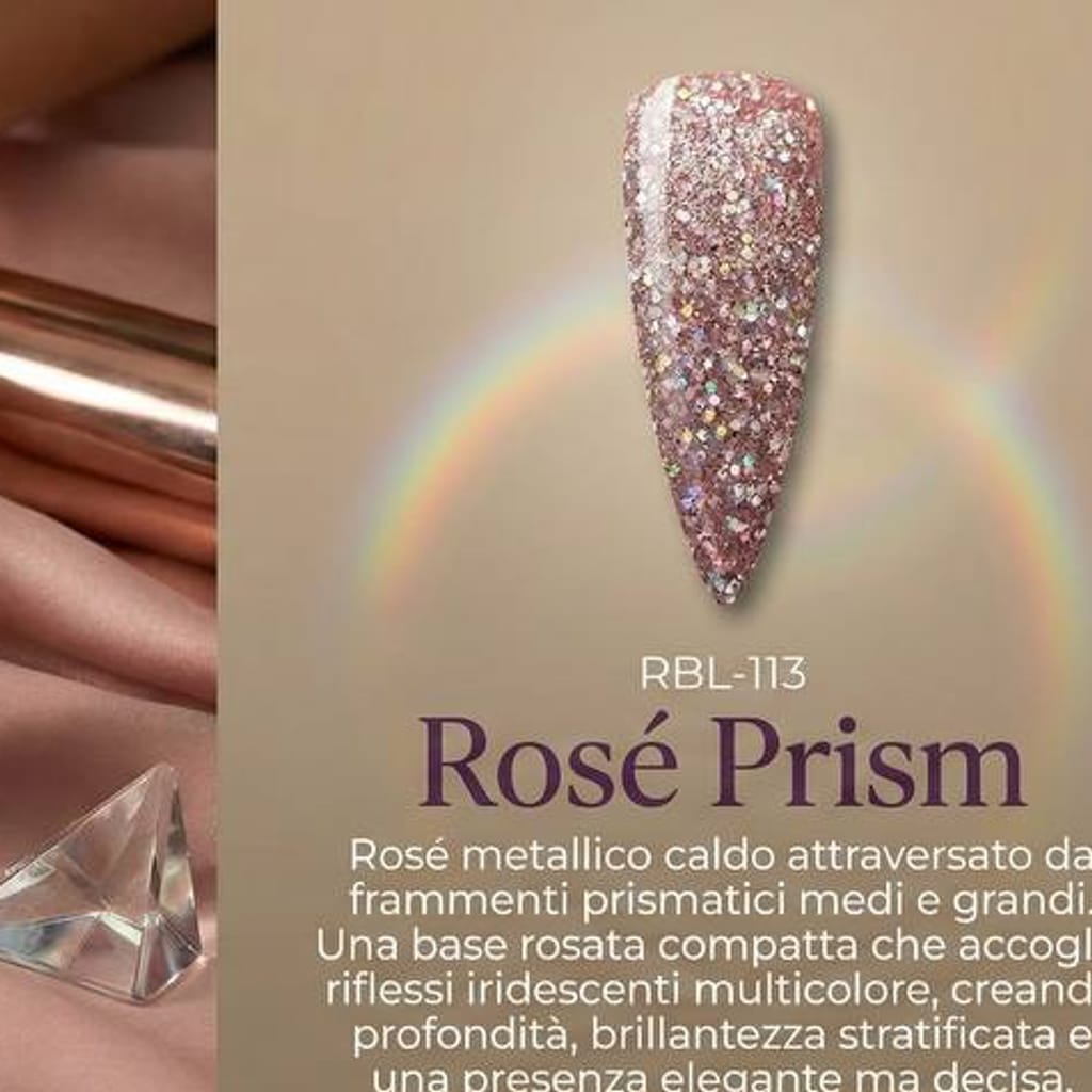Rosé Prism — smalto gel RBL-113
