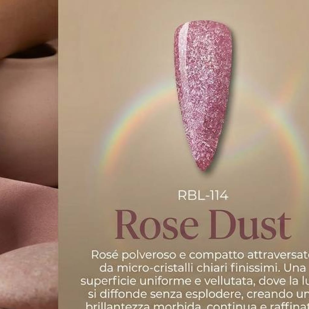 Rose Dust Shimmer — smalto gel RBL-114