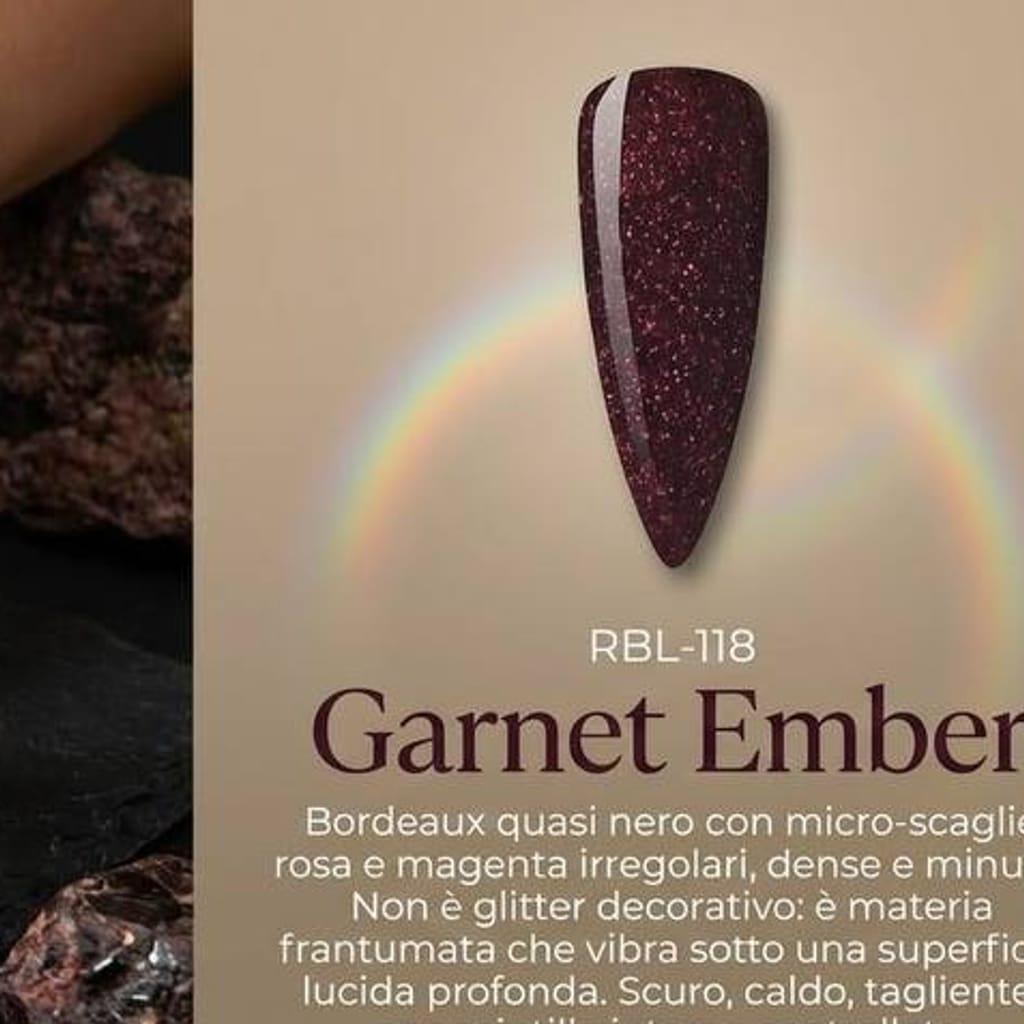 Garnet Ember Shard — smalto gel RBL-118