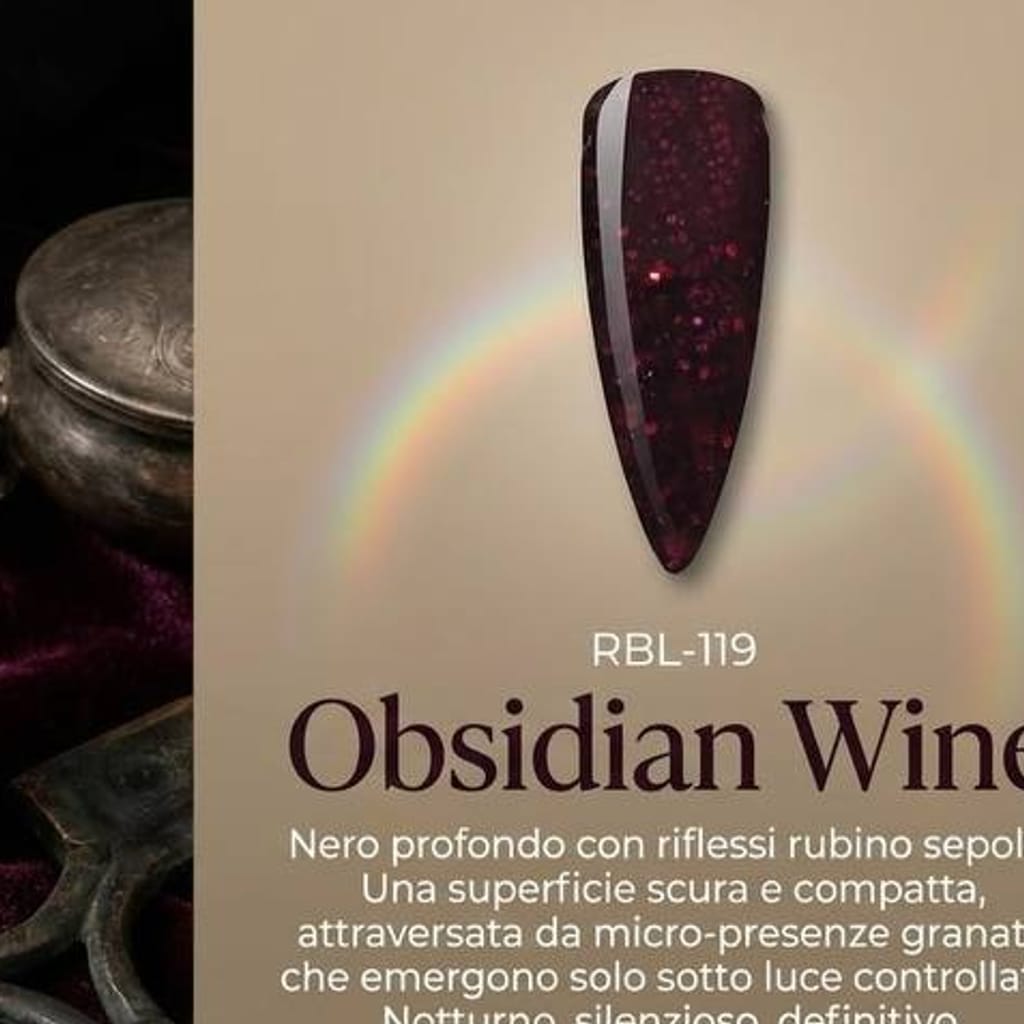 Obsidian Wine — smalto gel RBL-119