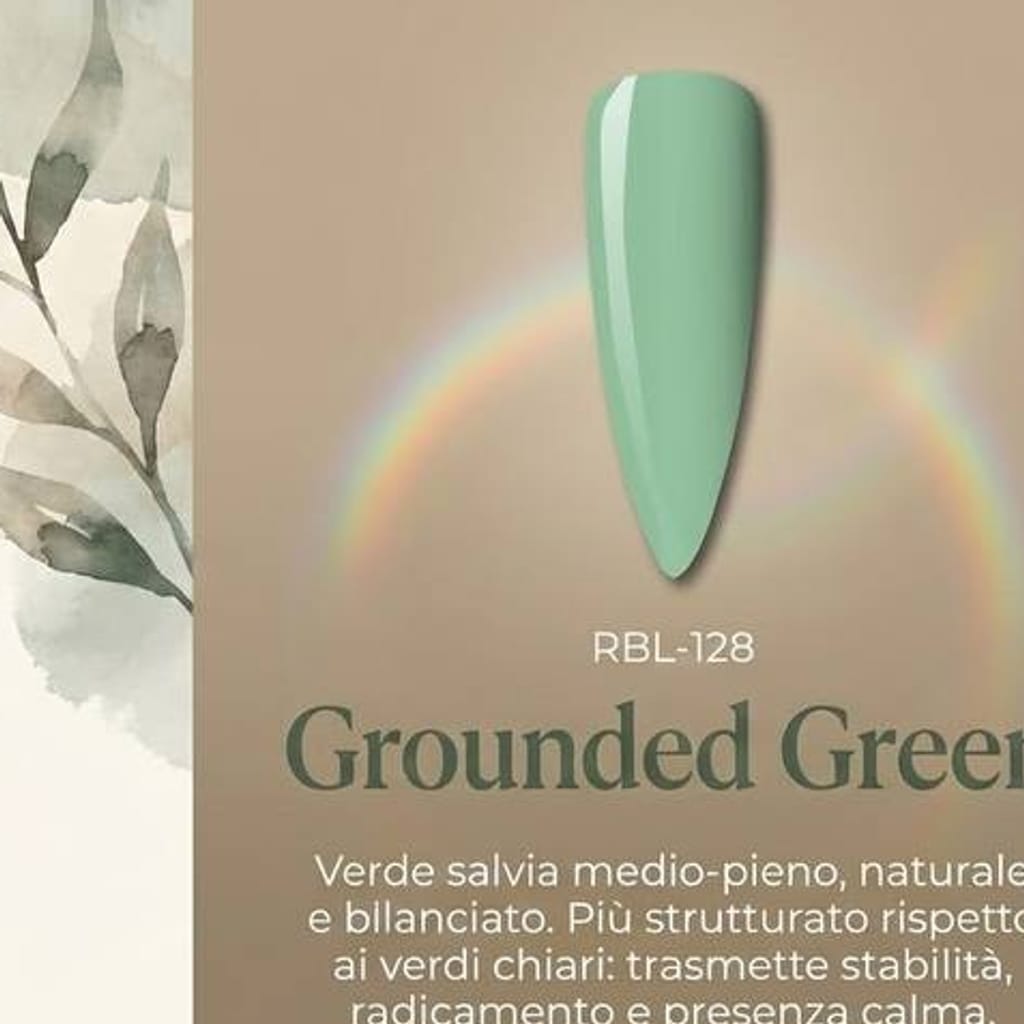 Grounded Green — smalto gel RBL-128