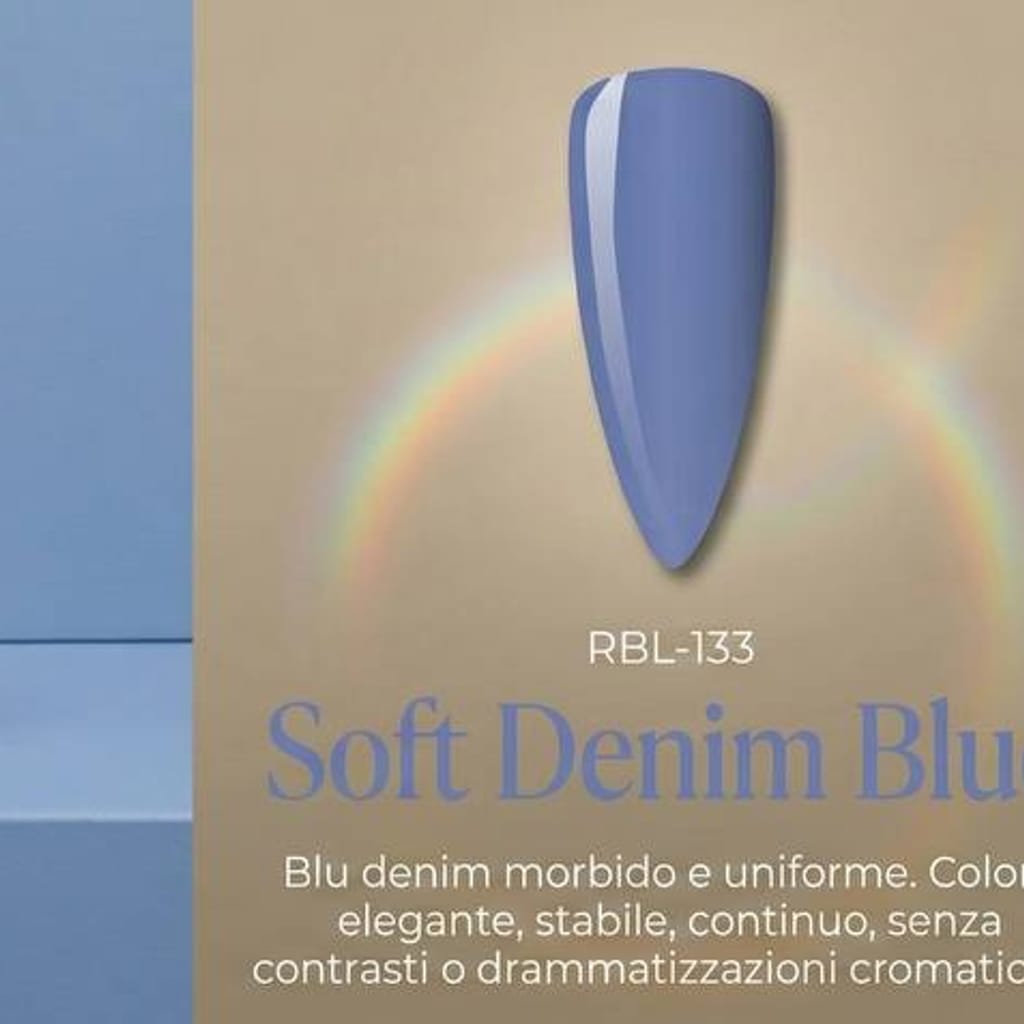 Soft Denim Blue — smalto gel RBL-133