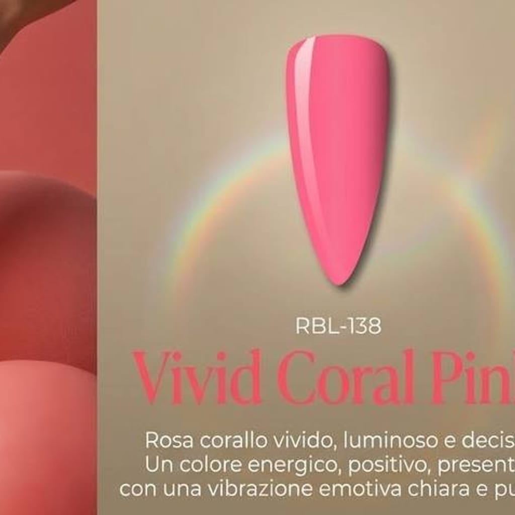 Vivid Coral Pink — smalto gel RBL-138