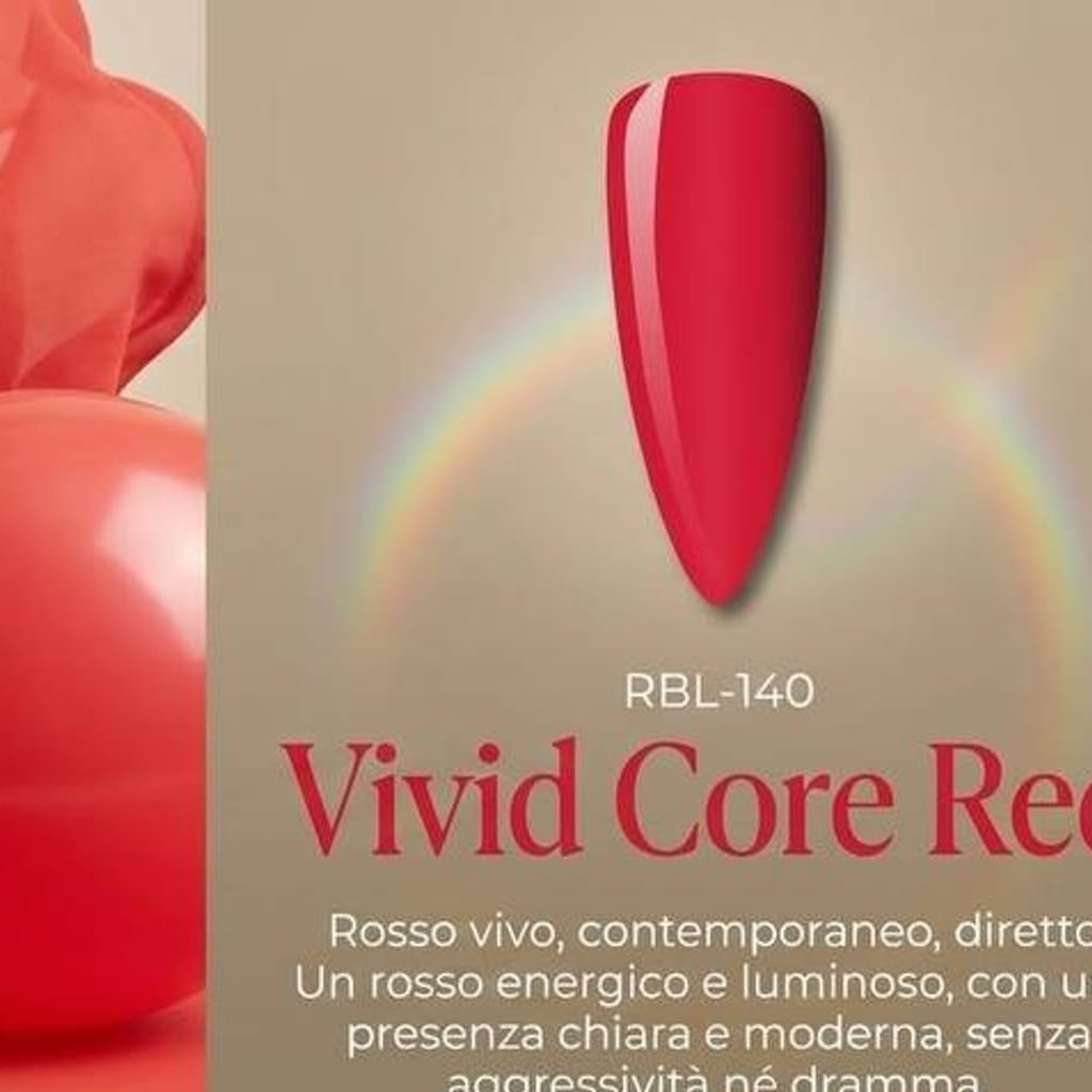 Vivid Core Red — smalto gel RBL-140