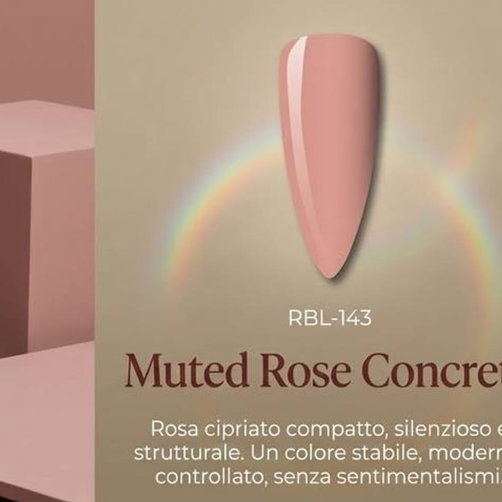 Muted Rose Concrete — smalto gel RBL-143